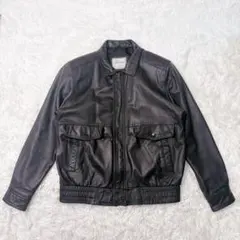 ヴィンテージ GLEEMAN グリーマン y2k 00s 牛革 ボンバー 韓国製