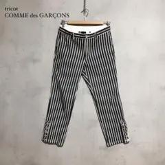 美品　tricot COMME des GARCONS ストライプパンツのサムネイル