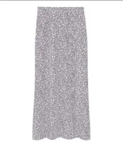 SNIDEL バリエプリントナロースカート