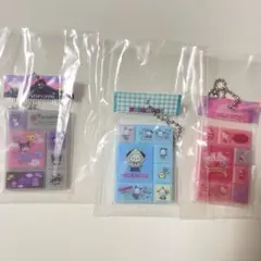 サンリオ タイルシールミニチュアチャーム ハローキティ ポチャッコ クロミ