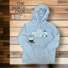 ★日本未発売★ザノースフェイス　ハーフドームプリント裏起毛【USED】S