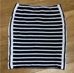 値下げ BANANA REPUBLIC ボーダースカート