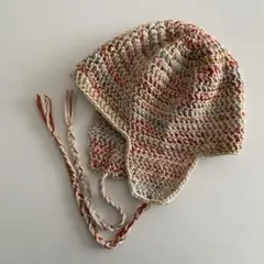クロシェハット クラッシャーハット ビーニー フライトキャップ ハンドメイド