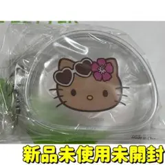 サンリオ ハローキティ キティ 日焼けキティ 韓国 オリーブヤング クリアポーチ