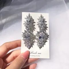 【美品】BRIDE ME ［ZP-37］キュービックジルコニア ピアス