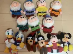 Disney Store ぬいぐるみセット　当時物　昭和レトロ　アンティークレア Disney Store ぬいぐるみセット 当時物 昭和レトロ アンティークレア