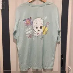 ポケユニ　Casper キャスパー 半袖 Tシャツ ライトブルー