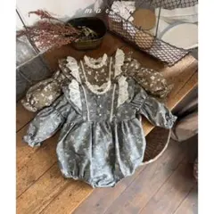 ブライスアウトフィット フリルのつりパンツ ソックスセット きいろ