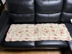 花柄キルティングソファカバー