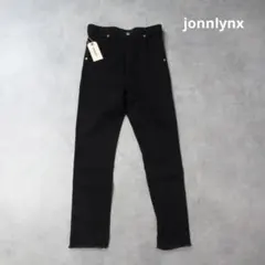 専用 jonnlynx / 美品 ハイウエスト テーパード ブラック ジーンズのサムネイル