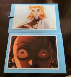 鬼滅の刃 ufotable 場面写ブロマイドくじ 煉獄杏寿郎　竈門炭治郎