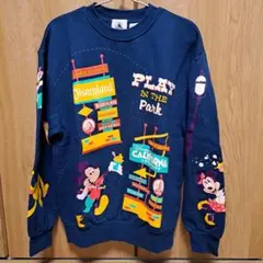 2枚セット アナハイムディズニーランド トレーナー ミッキー ミニー スウェット