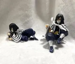 伊黒小芭内 ぬーどるストッパー、ちょこのせフィギュア 2点セット