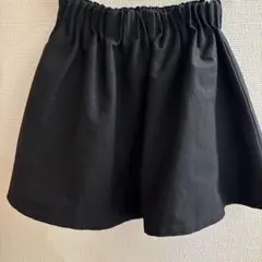 ブラック フレアスカート サイズ120