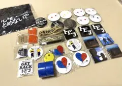 ゆず ゆず 가챠 グッズセット 缶バッジ キーホルダー 32点