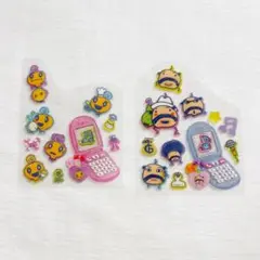 おすそ分け たまごっち 平成はっぴーフォン めめっち おやじっち （シール）