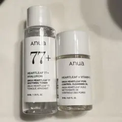 anua ハートリーフ77+トナー＆クレンジングオイルセット