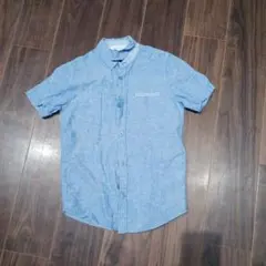 H&M 半袖シャツ 140cm ライトブルー