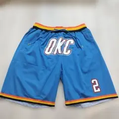 NBA オクラホマシティ・サンダー　ハーフパンツ XXLのサムネイル