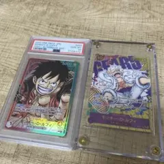 [PSA 10] モンキー・D・ルフィ L リーダーパラレルOP01-003