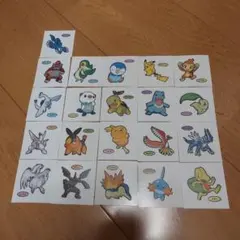 ポケモンパン デコキャラシール 第195弾 16種類 - メルカリ