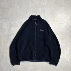 90s L.L.Bean フリースジャケット ボア ネイビー XL ポーラテック