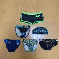 Mizuno 競パン6点セット MIZUNO / arena 水着 メンズ 競パン6点セット - メルカリ
