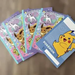 ポケモンノート 5mm方眼　5冊セット