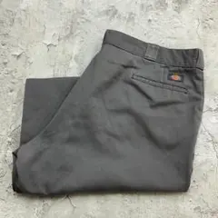 Dickies　ディッキーズ　874　ワークパンツ　古着　グレー　W44