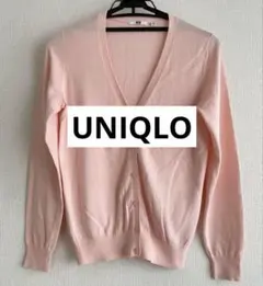 UNIQLO ユニクロ　UVカット Vネックカーディガン（長袖）　サイズM