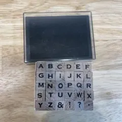 アルファベット　スタンプ　大文字　英文字