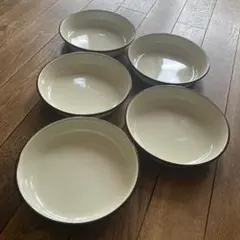 【スタジオエム】プアル　5枚セット　持ち手付き皿　直径20cm　studio m スタジオエム】プアル 5枚セット 持ち手付き皿 直径20cm studio m