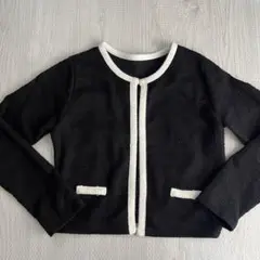 最終お値下げ！美品！カービーズ　バイカラージャケット