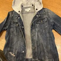 DIESEL デニムジャケット（スウェットフード付き）10歳前後