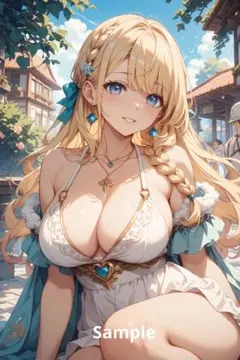 AI アート イラスト A4ポスター 【A0833】