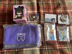 あんさんぶるスターズ　朔間零　羽風薫　UNDEAD　缶バッジ　ポーチ