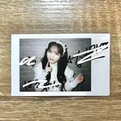 CUTIE STREET 真鍋凪咲　オン特チェキ　サイン、イラスト入り