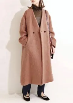 【りなこ】IENA LA BOUCLE ボタニカルオーバースランコート IENA LA BOUCLE（イエナラブークル）の「IENA LA BOUCLE ボタニカル