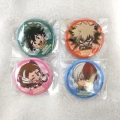 ヒロアカ ジャンフェス ローソン HMV デコガチャ 缶バッジ