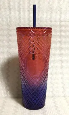 スタバ　スターバックス　コーヒー　コールドカップタンブラー　グラデーション　箱