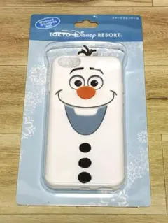 【新品未使用】【iPhone6、6s】東京ディズニーリゾート オラフソフトケースのサムネイル