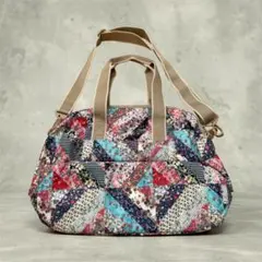 新品未使用　レスポートサック　花柄ショルダー　ボストンバック