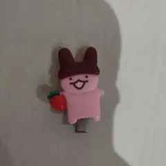 うさぎアポロ いちご ヘアクリップ