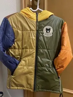 セール　DOUBLE B ダブルビー　130cm リバーシブル　中綿ジャンパー