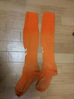 サッカー　ストッキング　ソックス　靴下　オレンジ