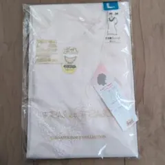 【新品未使用】Lサイズ 3分袖スリーマ 綿100% 抗菌防臭加工