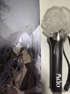 Ado ローズペンライト Ado ペンライト バラ型 10色 10月12日のみ使用 - メルカリ