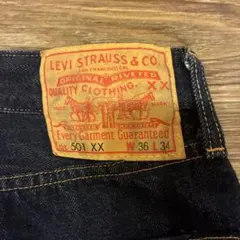 希少JELADO 銀タグ 301XX W33 本店裾上済 チェーンステッチ 美品 