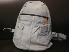1点物！ジーンズ リメイクリュックサック! 男女兼用！輸入品3