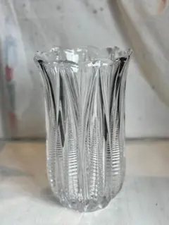 ノリタケ noritake クリスタル 花瓶 フラワーベース カットガラス